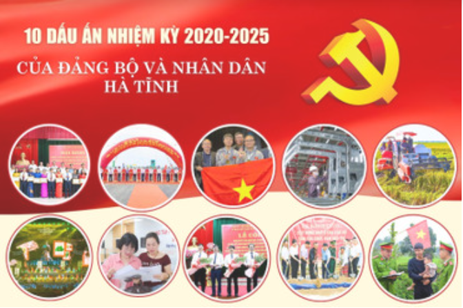 10 dấu ấn nhiệm kỳ của Đảng bộ và Nhân dân Hà Tĩnh 