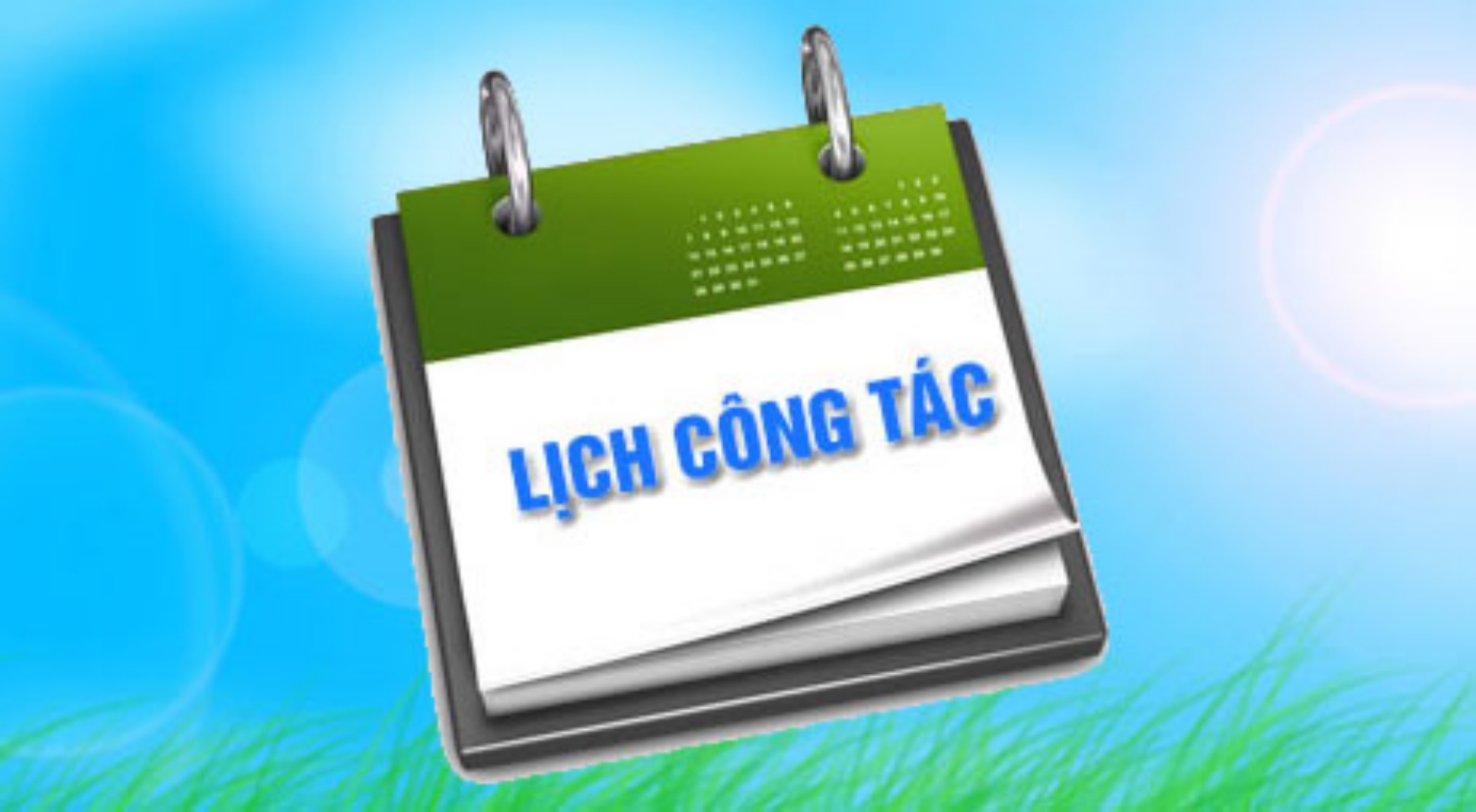 Lịch công tác