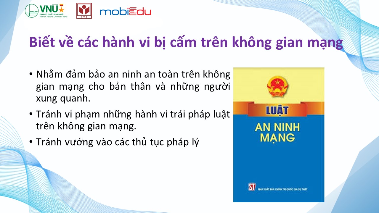 Chuyển đổi số cho người dân - Bài 20: Các hành vi bị cấm trên không gian số