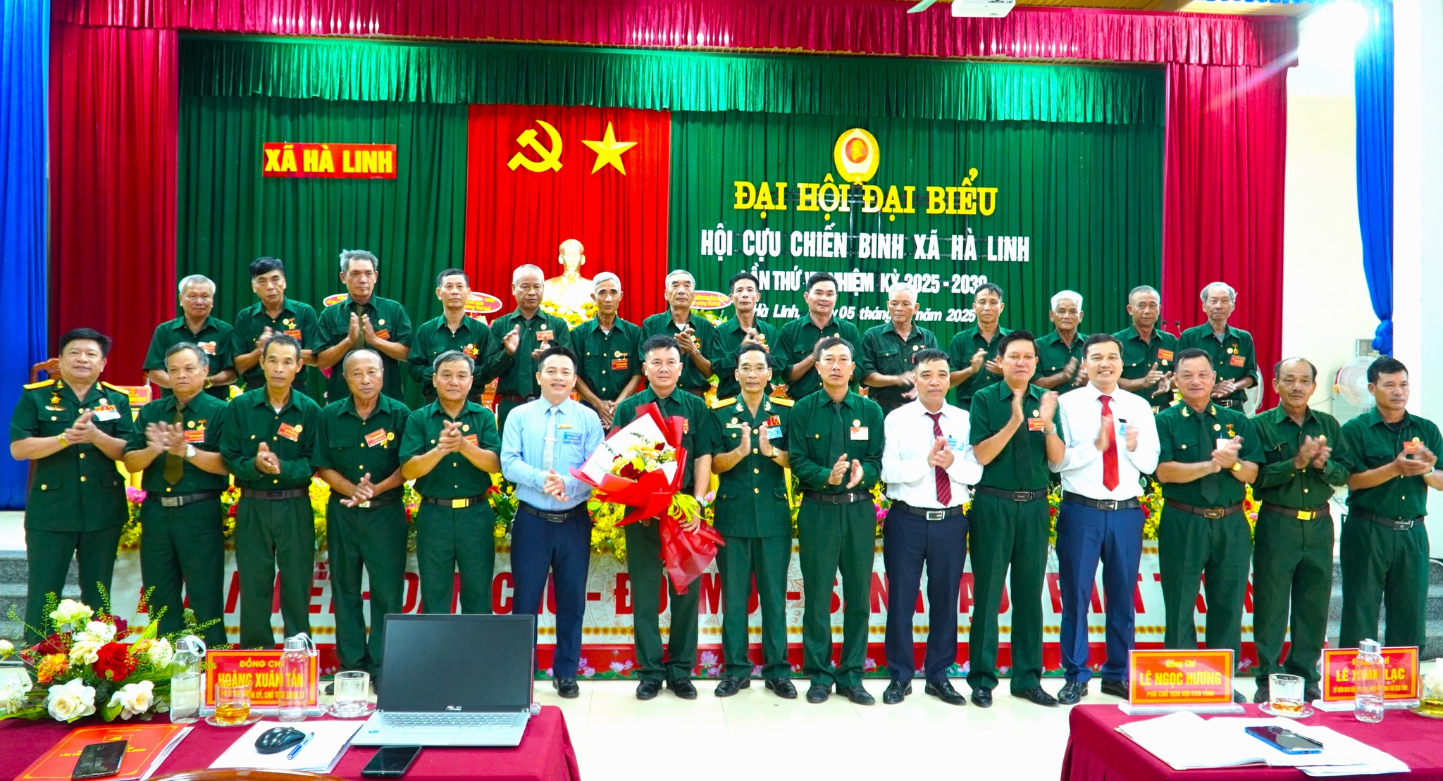 Đại hội Hội CCB xã Hà Linh nhiệm kỳ 2025 – 2030