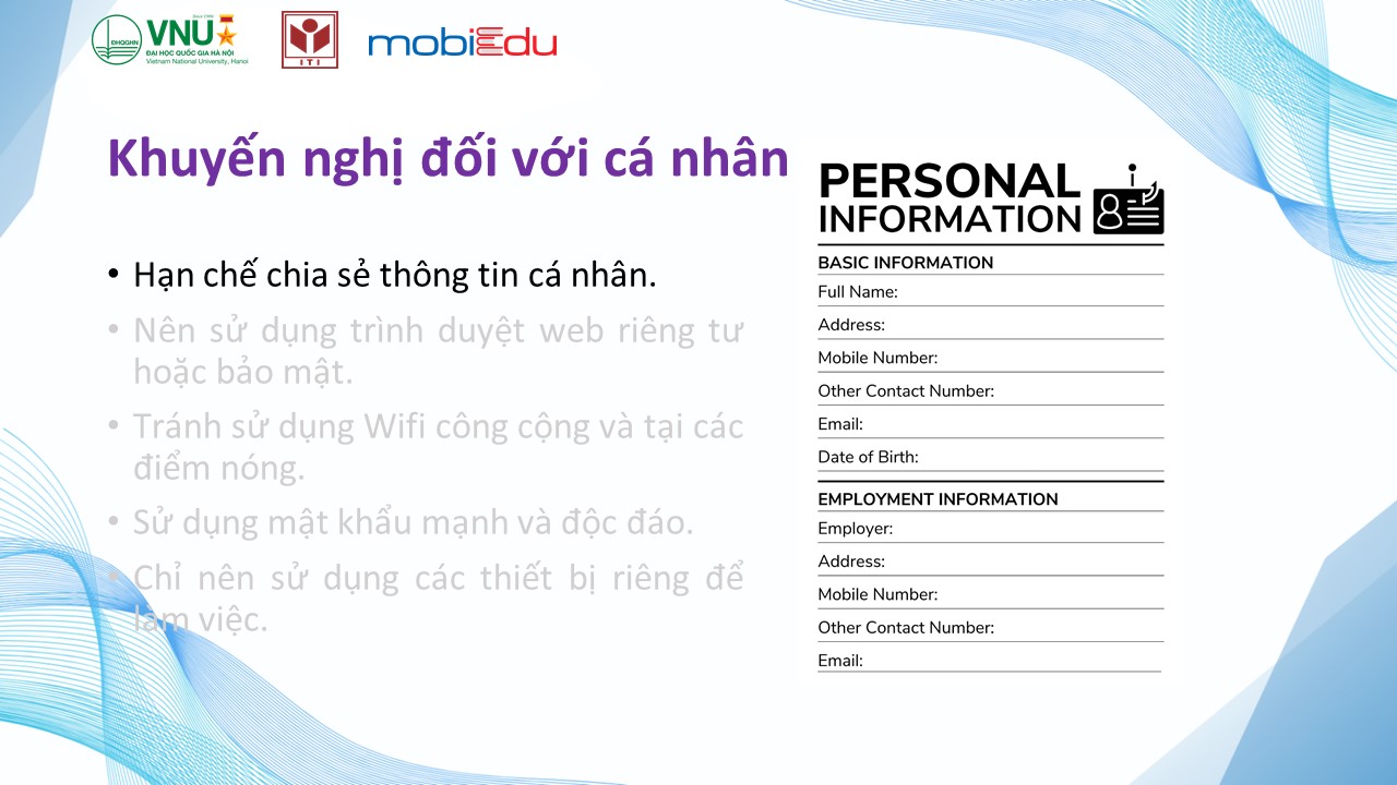 Chuyển đổi số cho người dân - Bài 17: Khuyến nghị về ATTT cho người dân