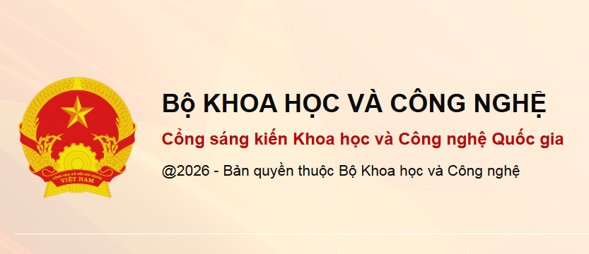 CỔNG SÁNG KIẾN KH, CN, ĐMST & CĐS