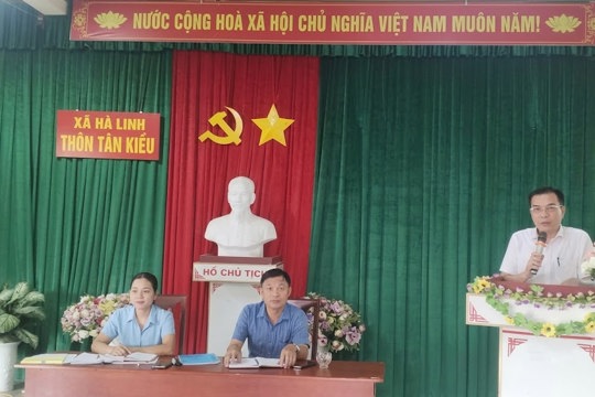 Ủy ban kiểm tra Đảng ủy xã Hà Linh tăng cường công tác kiểm tra, xem xét thi hành kỷ luật đảng
