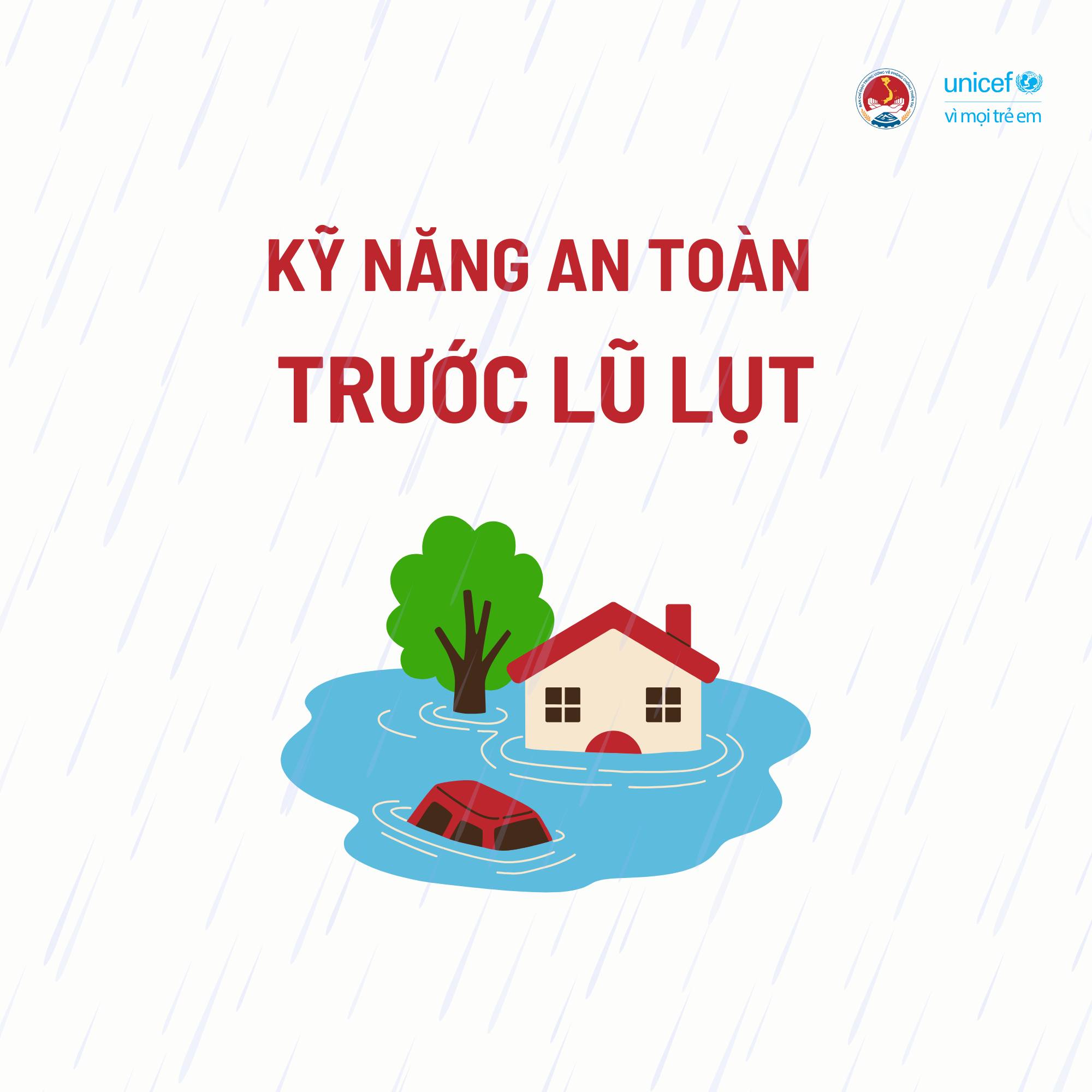 Kỹ năng an toàn trước lũ lụt 